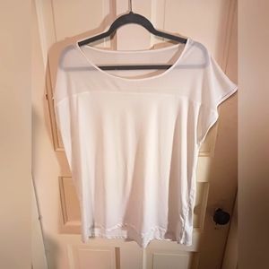 DANSKIN NOW white blouse